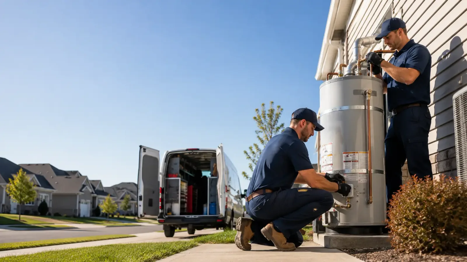Water Heater Installation in Conklin, MI